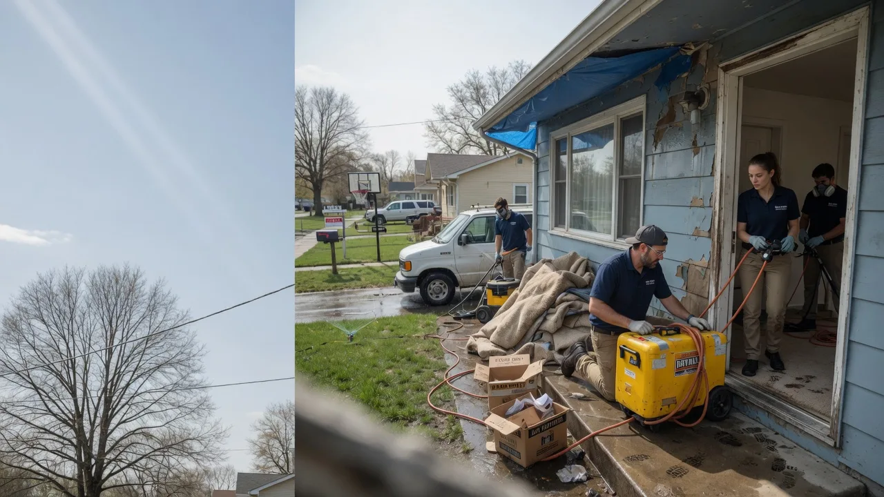Basement Flood Cleanup in Albion, IL near me